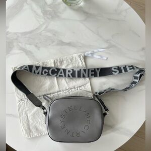 Stella McCartney mini logo camera bag